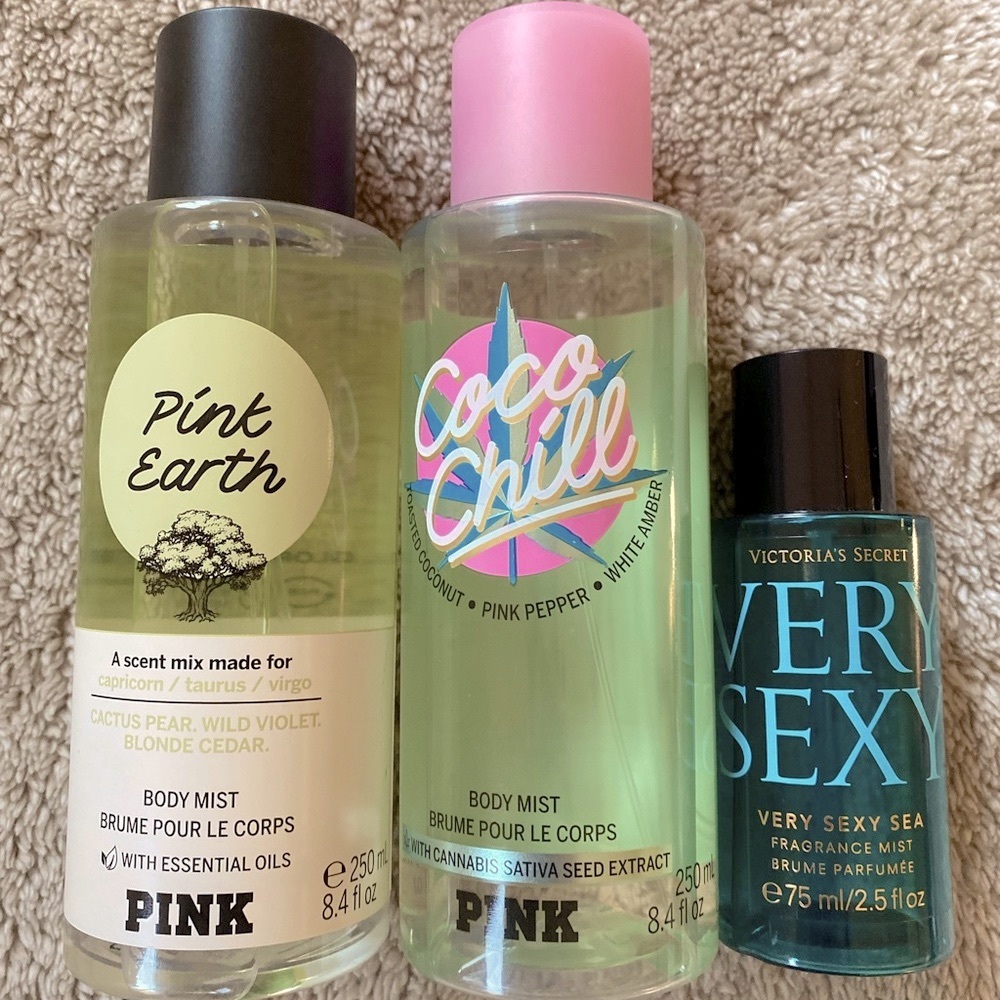 Victoria secret pink perfume bundle
